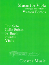 Solo Cello Suites by Bach arr. for Viola